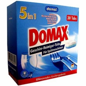 Viên rửa bát Domax – 5 in 1, 1 HỘP 30 VIÊN dùng cho máy rửa bát