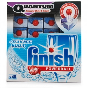 Viên rửa bát đĩa chuyên dụng Finish- Quantum 1 Hộp 48 Viên
