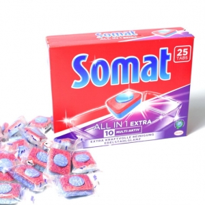 Viên rửa bát Somat All In 1 Extra 10 Multi – Aktiv